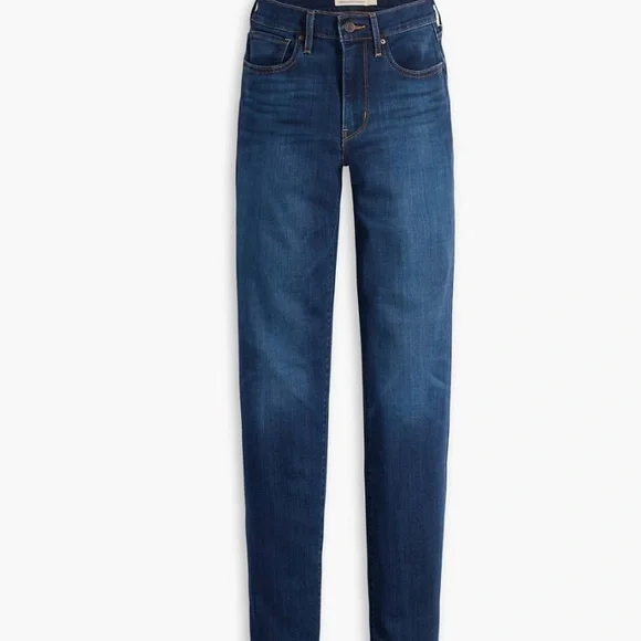 724 High Rise Straight Jeans - Picture 2 of 4